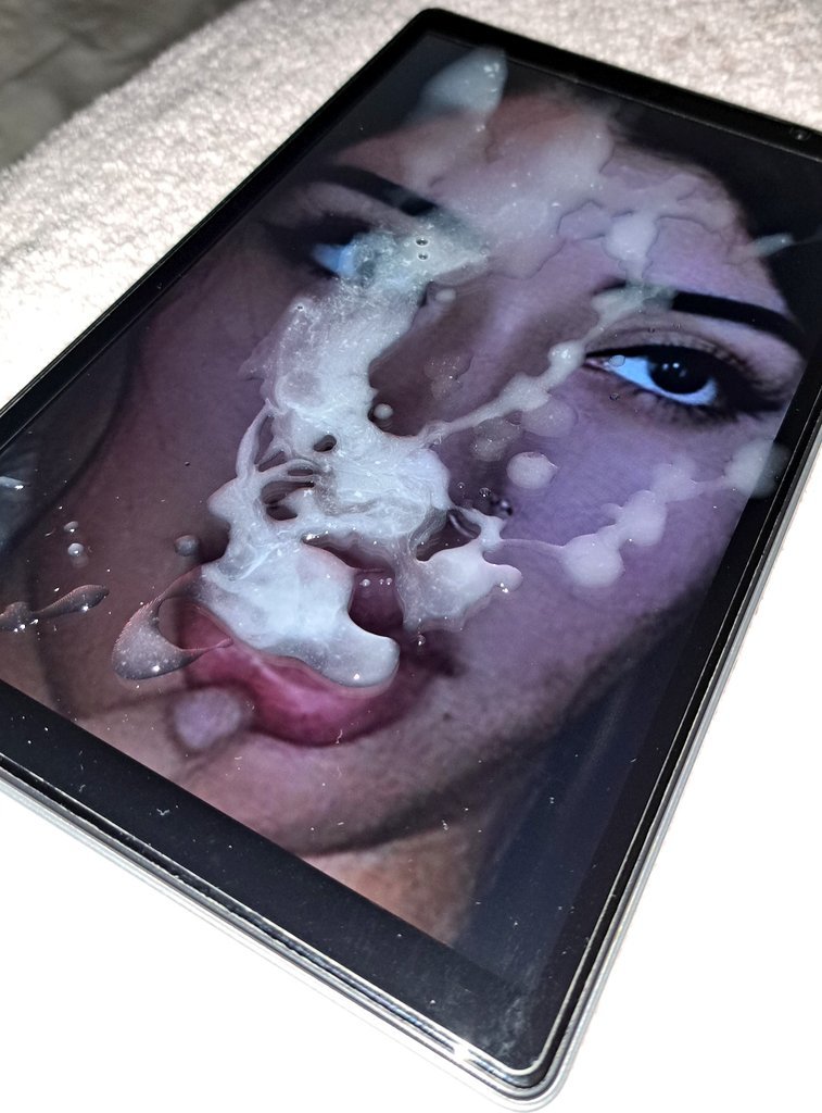 She's drinking up my cum in these post cum tribute stills 😏 #T9QzA2oj